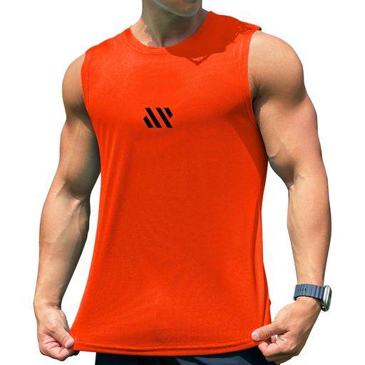 [iEndyCn]メンズタンクトップトレーニングノースリーブフィットネスTシャツ筋トレスポーツインナー袖な..