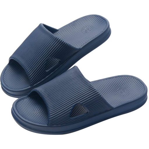 [KOCOTA]抗菌防臭素材スリッパサンダル超軽量滑り止め男女兼用ネイビーXXL