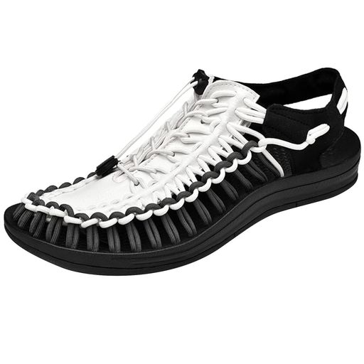 [NEARDREAM]サンダルさんだるレディーススポーツサンダルスポーツさんだるおしゃれsandalsカジュアルサンダル軽量速乾滑り止め夏用サンダルアウトドアキャンプホワイトブラック23.0cm3E