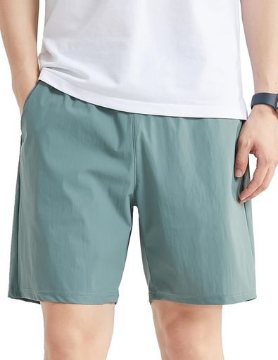 ハーフパンツメンズ冷感速乾超ストレッチスポーツジャージハーフパンツスウェットパンツ軽量通気カジュ..