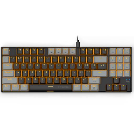ゲーミングキーボード有線89キー英配列数字機能キーUSBコンパクトメカニカルキーボードリズム全機能ブラウン赤青軸段落感9種類LEDバックライト呼吸モード防水高耐久性PC用キーボードMac/… ゲーミングキーボード有線89キー英配列数字機能キーUSBコンパクトメカニカルキーボードリズム全機能ブラウン赤青軸段落感9種類LEDバックライト呼吸モード防水高耐久性PC用キーボードMac/…