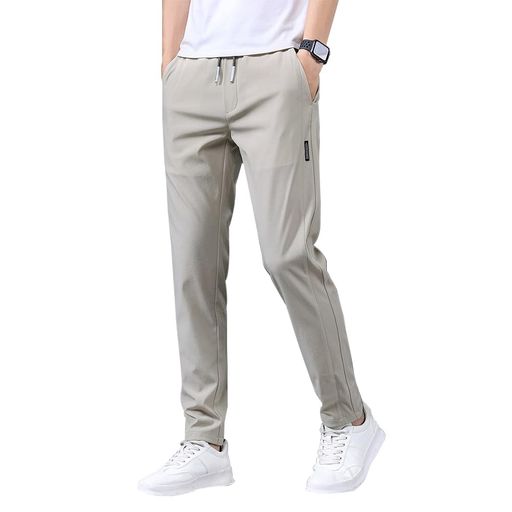 ズボンメンズパンツ接触冷感夏服ジョガーパンツ涼しい速乾超ストレッチスウェットパンツ薄手軽量レギパン美脚イージーパンツ部屋着ボトムスアイスシルクパンツ春夏