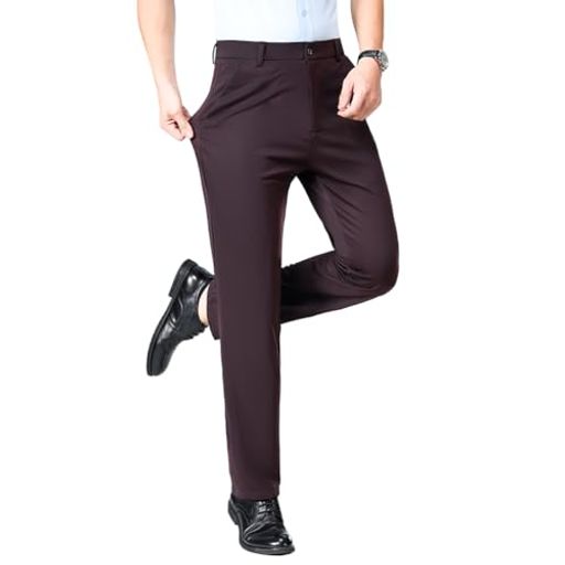 [HMT]スラックスメンズズボン夏服冷感パンツスーツパンツ接触冷感薄手ロングパンツメンズビジネス仕事..