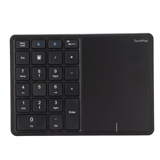Vbestlifeテンキー22キーワイヤレステンキータッチパッドワイヤレスBT4.2充電式テンキーパッドIOS//Win..