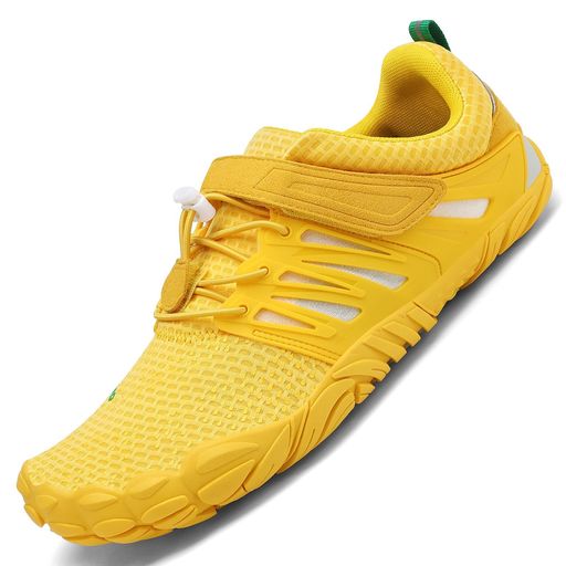 [SAGUARO]ベアフットフィットネスシューズジムトレーニングシューズメンズレディース29.0cmイエロー