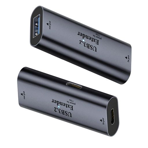 xiwai5GbpsUSB3.0アクティブリピーターエクステンダーType-Cメスホスト-Type-Aメス信號増幅器アダプターチップセット付きカメラプリンターコンピューター用
