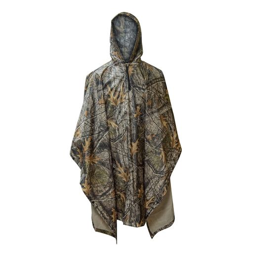 [Tencen]レインポンチョ迷彩柄防水サバゲー3WAYレインコートタープレジャーシートアウトドアキャンプ野..