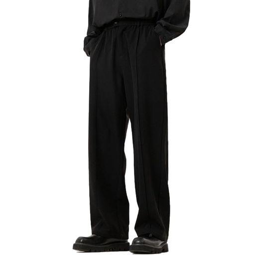 [maytopia]ズボンワイドパンツロングパンツスーツパンツスラックスパンツリラックスパンツパンツウエス..