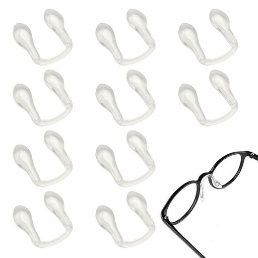 [Doyime]鼻パッド互換品ノーズパッド(10個セット)U字型眼鏡鼻あてシリコン滑り止め交換用共通メガネサングラス