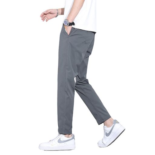 メンズパンツズボン夏服ロングパンツ大きいサイズゆったりおしゃれ軽量ストレッチジュアルかっこいいカジュアルオールシーズン春夏秋冬DarkGray2XL