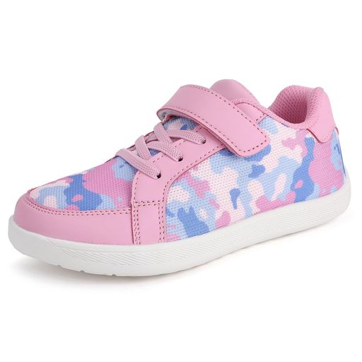 【足首サポート】足首サポートは足首をしっかり支え、歩行や運動中の安定性を高め、けがのリスクを軽減します。成長期の子供にとって、足の健全な発育を助けます。 【幅広設計のつま先】幅広設計により、足の指先に十分なスペースを提供し、足の幅が広いお子様でも圧迫感なく快適に履けます。つま先や足の側面に余裕があり、圧迫感なく自然なフィット感を実現。 【マジックテープタイプ】マジックテープのデザインを採用しており、一人でも脱ぎ履きしやすく、靴紐を結ぶのに苦手な子供にもおすすめです。さらに、ゆったりとした履き口で、足首は締め付け感なく。 【良い通気性】靴は繊細なメッシュのデザインを採用しており、良い吸汗速乾性と優れた通気性を両立させ、蒸れや匂いの心配はなく、一日中快適に過ごせます。オールシーズンご着用頂けるスニーカーです 【滑り止めソール】耐久性のあるゴム素材のソールが優れたグリップ力を提供。滑りにくく。ウォーキングやランニング、通学、日常の遊びなど多様なシーンで活躍します。特に運動会や体育の授業では、滑りにくい設計が安心感を提供します。