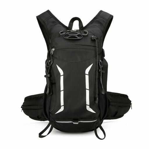 [HomyComy]サイクリングリュックサイクリングバッグ軽量スポーツバッグ反射ストラップ男女兼用自転車ア..