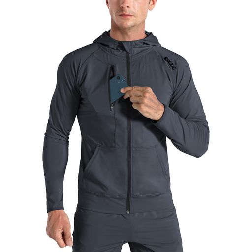 &#128077;【安全なジップパーカーポケット】胷縫胸にある安全なジッパーポケットは、運動中に携帯電話が振り回されることなく、ちょうど良いスペースでしっかり収納できます。 &#128171;【おしゃれな外観のジップパーカー】この着やすいパーカーは、スリムフィットで長袖デザインなので、どんなワークアウトの服装にもよく似合います。これを着て、快適でスタイリッシュにランニングしましょう。 &#127811;【最新の信頼できる生地のメンズパーカー】軽量混紡生地より軽く、より速く、より通気性に優れた設計軽量、ソフト、速乾性、洗濯性に優れ、ランニングやエクササイズに適したジム用スポーツパーカー。 &#128077;【ジップアップパーカーの適した機会】スリムフィットのワークアウトフード付きスウェットシャツは、ジム、ワークアウト、トレーニング、スポーツ、ジョギング、ウォーキング、フィットネス、ランニング、ビーチ、カジュアルウェアに最適です。ご自身やご家族へのギフトに最適です。 &#128171;【ユニークなデザインのフード付きパーカー】ロゴは現代的な美学と伝統的なブランド要素を組み合わせ、ユニークな視覚効果を表現しています。