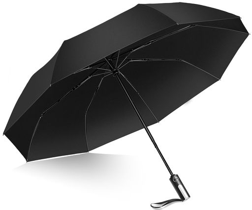 折りたたみ傘晴雨兼用日傘メンズ完全遮光UVカットUPF50+ワンタッチ自動開閉折り畳み傘大きいサイズ超撥水雨晴れ兼用丈夫耐風グラスファイバー台風・梅雨対策軽量コンパクト【親骨58cm/…