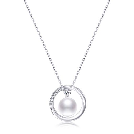 [Freebird]パールネックレスレディース真珠ペンダント女性パールシルバー925ネックレスアクセサリー誕生日プレゼント女性ジュエリー6月誕生石妻彼女母の日プレゼント人気