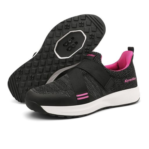 [MASZRE]SPDシューズメンズレディースサイクリング室内スピンビンディング通気性マジックテープ