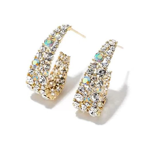 金属アレルギー対応】18Kゴールドメッキ銅+CZジルコニア+スタッドシルバーのシルバーです。体に優しくて、過敏反応の心配はありません。 【きれいめ華やかデザイン】二重に広がるリングピアスの片方にジルコニアを敷き詰め、温かみのあるリング本体と...