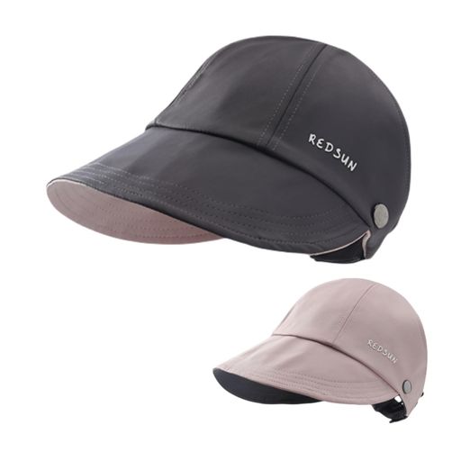 [Weuiean]リバーシブルUVカット帽子レディース両面使えサンバイザーマスクフック付き中空の帽子つば広夏キャップ吊り下げ式バックルやを備えた設計サイズ調整日除け帽子速乾軽薄折りた…