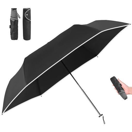 折畳傘軽量【業界最軽量カーボン傘97g-140g・直径100cm・持運びコンパクト】HINOKAZEおりたたみ傘メンズレディース反射テープ付き365日持ち歩く常備傘折畳傘手動開閉超撥水ワンタッ撥水速乾…(4)