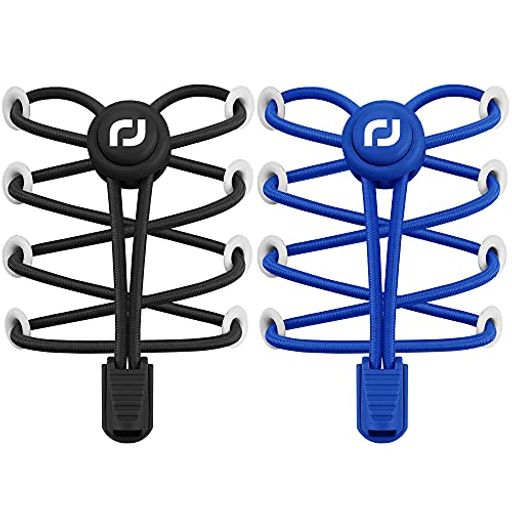 [RJ-Sport]結ばない靴ひも-靴の着脱を簡単にレースロック伸縮するワンタッチゴム靴紐お子様、大人、ご..