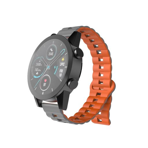 2色シリコンマグネットバンドは12色のカラーで、様々な日常シーンに合わせることができます。 時計バンドの幅は20mm/22mmで、ほとんどのスマートウォッチに適用する。注文する前に、あなたのスマートウォッチの幅を十分に確認してからご購入ください。 時計バンドは液状シリコンで作られ、柔らかく快適通気防水耐久性特性を持ち、腕にぴったりフィットし、軽量設計で手首にストレスを与えません。 バンドは48個の軽量化された強力マグネットを搭載し、時計を手首に貼り付けます。着脱が簡単で交換も簡単です。 アフターサービス保証:6ヶ月の品質保証を提供します。もし我々の製品に満足しない場合、我々は全額返金サービスを提供します。ご質問などございましたらメールでお問い合わせください。24時間以内に返信させて頂きます。