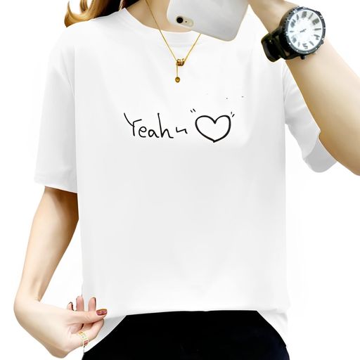 [REENEW]Tシャツレディースシャツ英字カットソー半袖ゆったり半袖Tシャツスリムトップスファッション普..