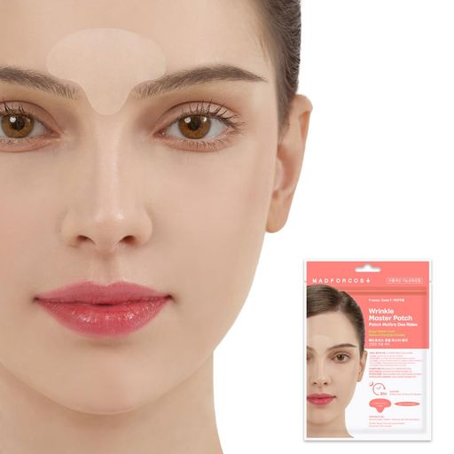 MADFORCOS(マッドフォーコス)リンクルマスターパッチ|T-zone1セット(3枚/30パッチ)眉間植物性コラーゲン(ピーチピンク(T-zone)_NEW)