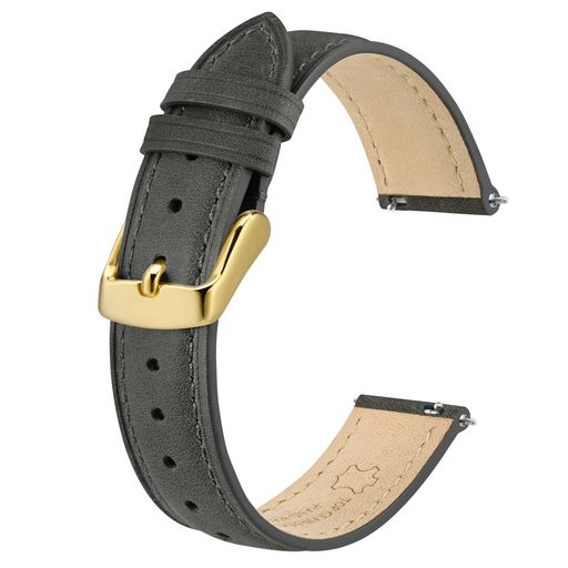 【高級な素材】上質で手触りの良い、高級感のある本革素材を使用した腕時計ベルト。耐久性と光沢感に優れて、非常に品質感のあるクラシックなストラップです。 【しなやかで快適】純粋な手作りで、お届け時時計バンドは少し硬いですが、使っていくうちに徐々に革が柔らかくなり、腕に馴染んでき、とても快適です。お客様にとってこれは恋人、お友達、家族、そして自身への最良の贈り物です。 【サイズ】バンドの長さは115mm/75mm(尾錠を除く)です。九つ穴があり、ほとんどの手首に適用します。カシオ、シチズン、セイコー、ティソ、オメガなど時計に適合することができます。詳細寸法について、サイズ表をご参照ください。 【装着簡単】Watchバンドはクイックリリースピンを備えています。指でスプリングバーをスライドさせるだけで、時計バンドを交換できます。 【サービス】本革ですので、水濡れや長時間の使用には色褪せなどの状況が避けられません。直接に水浸透をご避け下さい。商品にはご質問がございましたら、ご遠慮なく、弊社のカスタマーサービスにご連絡ください。24時間以内に返信します。