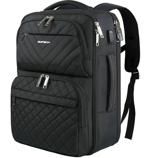 [EMPSIGN]リュックレディース大容量旅行ビジネスリュック17.3Inchノートパソコンバックパック機内持ち..