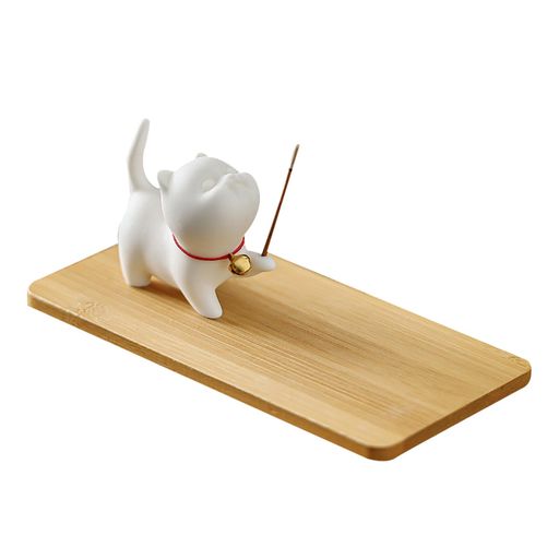 PAVIKE線香立てお香立て線香置き子猫の形のデザイン、茶道用品、家の装飾、茶室、勉強部屋、カフェ、ヨ..