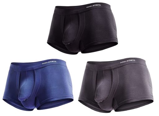 網ポケット付きで通気性がよく、陰嚢と陰部皮膚を隔離し、いつでも快適感を保ち、とても健康的な蒸れないボクサーパンツです。陰茎、陰嚢分離型なのでベタツキがありません。