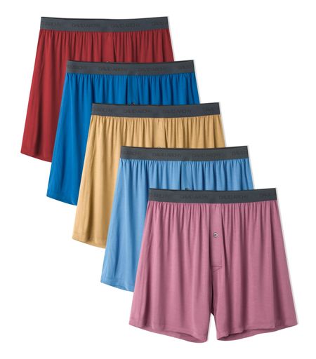 [DAVIDARCHY]トランクスメンズ下着竹繊維前開きボタン付き通気性吸汗涼しさパンツ抗菌防臭大きいサイズ..