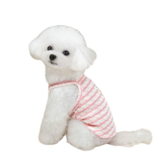 GIIPET犬服夏ひんやり無袖クールベスト小型犬用接触冷感通気吸水速乾毛がつきにくい背中リード穴付き散..