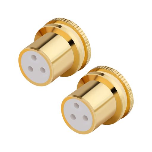 MonosaudioXLRプラグキャップテフロン保護キャップノイズ軽減酸化防止XLRカバープロテクター入力端子保..