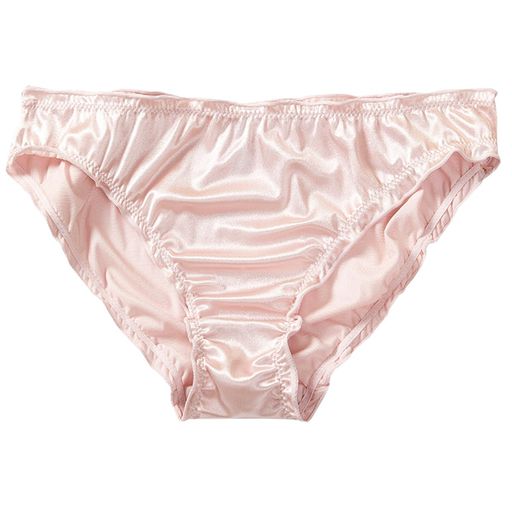 [REFLEC]レディースレギュラーショーツレディース下着サテンパンティーMミルクファイバーライス(人造シルク)生地セクシーローライズ可愛いリボンフルバックショーツ学生下着ショートパ…