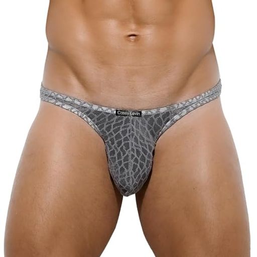 [CaseyKevin]Tバックメンズ下着セクシーメッシュインナーパンツ男性用肌着アンダーウエアローライズ3D..