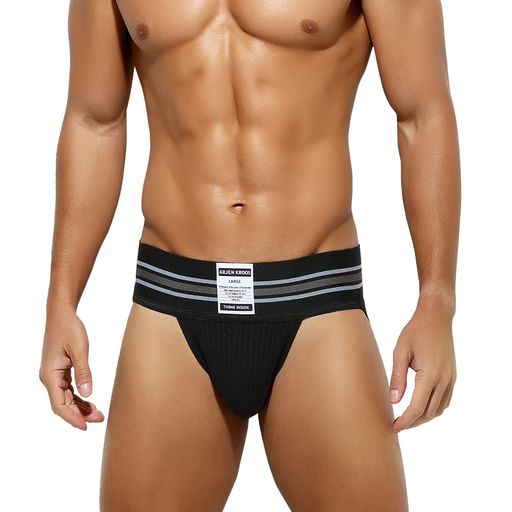 [ArjenKroos]tバックメンズ下着男性用アンダーウエアブリーフジョックストラップスポーツインナーパン..