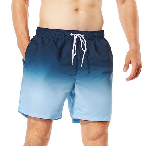 [SUNDAYROSE]サーフパンツ水着メンズ海パンメンズ水着ボートショーツラッシュガードサーフショーツ海水浴プール温泉海水パンツ水陸両用短パン夏Lネイビーブルー