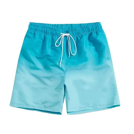 [SUNDAYROSE]水着メンズ短パン海パンサーフパンツインナー付きリゾート速乾海水パンツ男性ボードショーツショートパンツ夏短パンプール海旅行Lアクアブルー