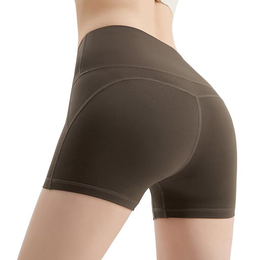 [MORGENSKY]レディースヨガパンツショートパンツ2分丈3分丈レギンススパッツハイウエストヒップアップタイツヨガ通気速乾夏用ストレッチトレーニング美尻美脚DK110(JPアルファベットS標準