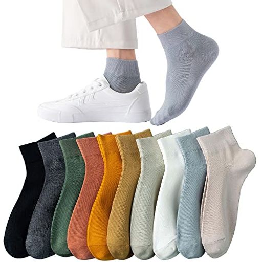 [Haomaomao]靴下メンズフットカバーソックス消臭ショートソックスくるぶしソックススニーカーソックス浅履き口滑り止め男女兼用脱げない10足組防臭吸汗通気性破れにくい