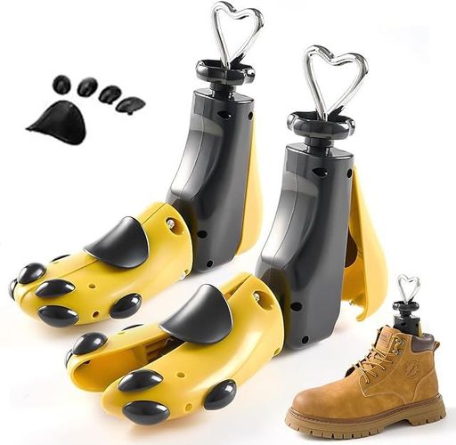 [Smilefoot] シューズストレッチャー 様々な靴に対応 ブーツ用ストレッチャー サイズ調整 ハイカットス..