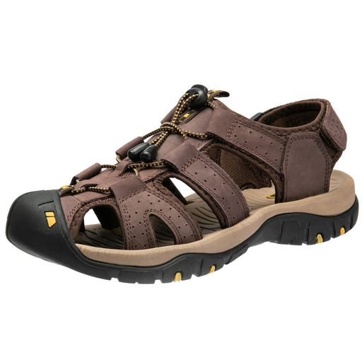 [NEARDREAM]さんだるサンダルメンズスポーツサンダルスポーツさんだるアウトドアサンダルsandalsmenleather登山サンダル本革製水陸両用おしゃれコーヒーブラウン28.0cm(4)