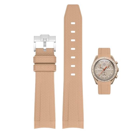 20mm時計バンドforOmegaXSwatchMoonSwatch腕時計ベルトオメガとスウォッチバンドゴム腕時計バンドオメ..