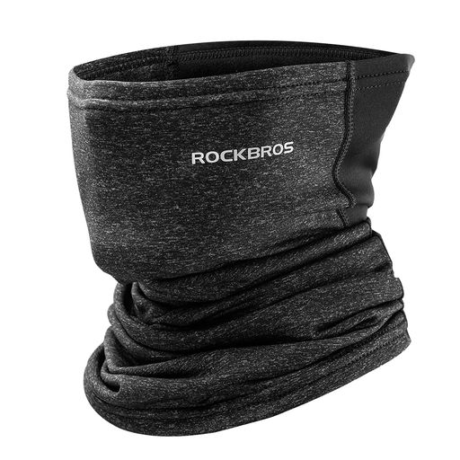 Rakuten - [ROCKBROS]ネックウォーマーメンズフェイスカバー冬防寒防風保温裏起毛暖かいバイクスキースノーボード自転車登山アウトドアスポーツ男女兼用(濃い灰)