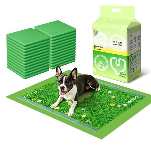 ペットシーツ芝生柄入り中厚型ワイド40枚*1袋トイレシート犬ペットシート瞬間吸水逆戻り防止ペット用し..
