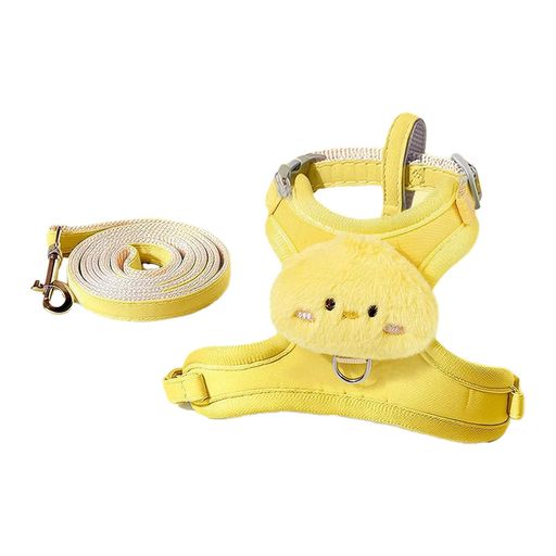 猫ハーネスリード猫牽引ロープ猫ハーネス猫用胴輪猫具軽量抜けないダブルロック子猫子犬小型犬散歩お出..