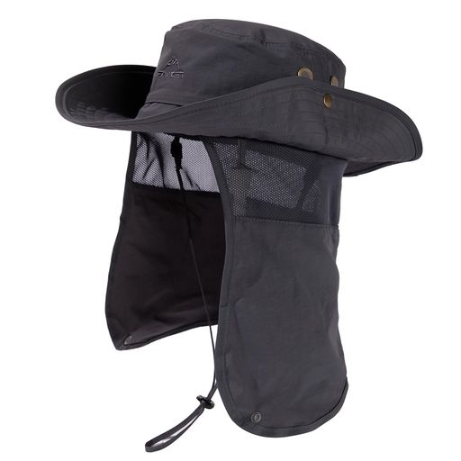 [Comhats]サファリハットメンズアドベンチャーハット折りたたみブーニーハットメッシュフード付きネッ..