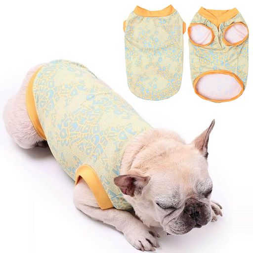 HAKONA犬クールベスト冷感冷却ベスト猫服犬服夏ひんやりグッズ通気性吸水速乾熱中症対策冷感ドッグウェア小型犬中型犬大型犬暑さ対策散歩日焼き防ぐ簡単着脱犬服お腹...