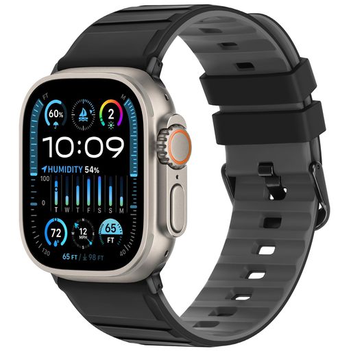 バンドと互換性のあるアップルウォッチバンド49mm46mm45mm44mm42mmシリコン製柔らかい通気レディースコンパチブルAppleWatchUltra3/2/1/SE/Series